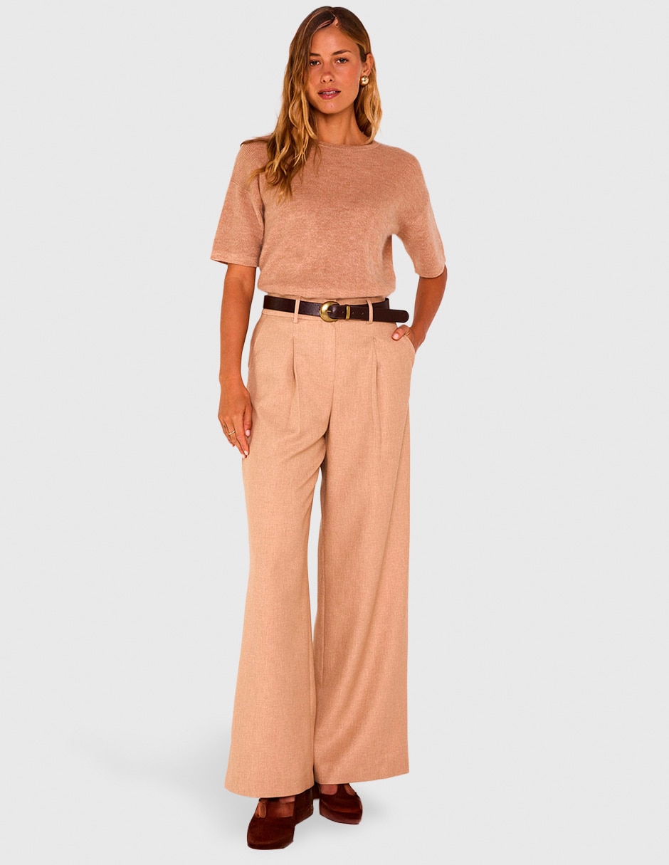Suéter cuello redondo para mujer 3