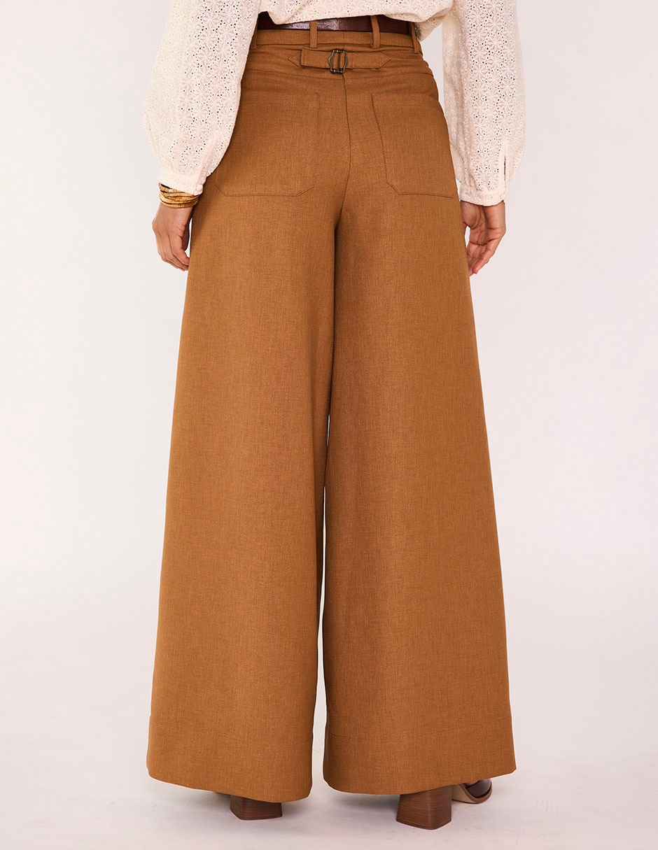 Pantalón amplio para mujer 4