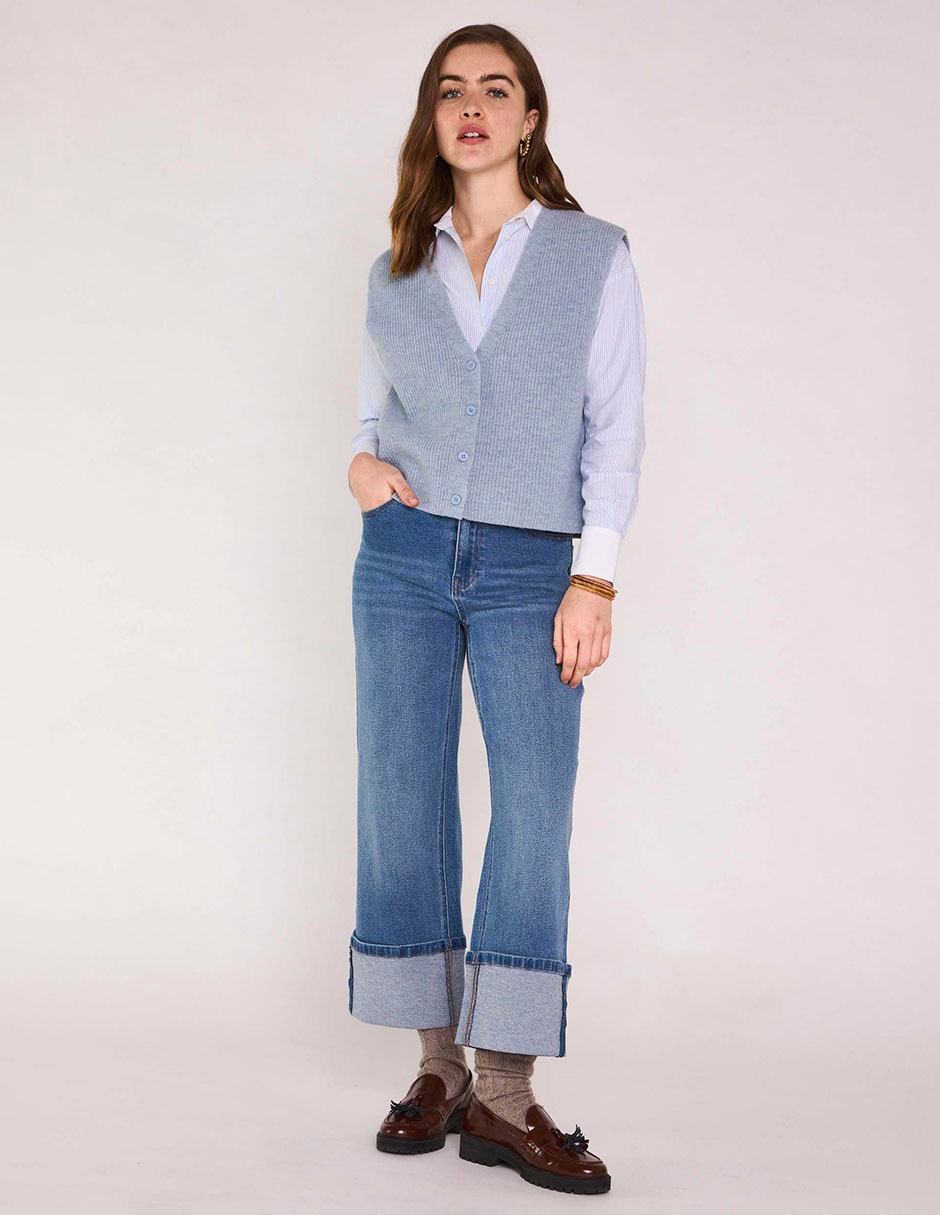 Chaleco de lana para mujer Chaleco de lana para mujer