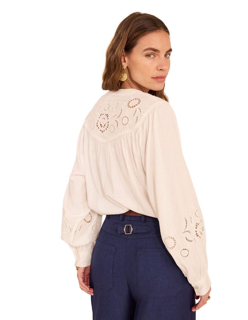 Blusa manga larga para mujer 3