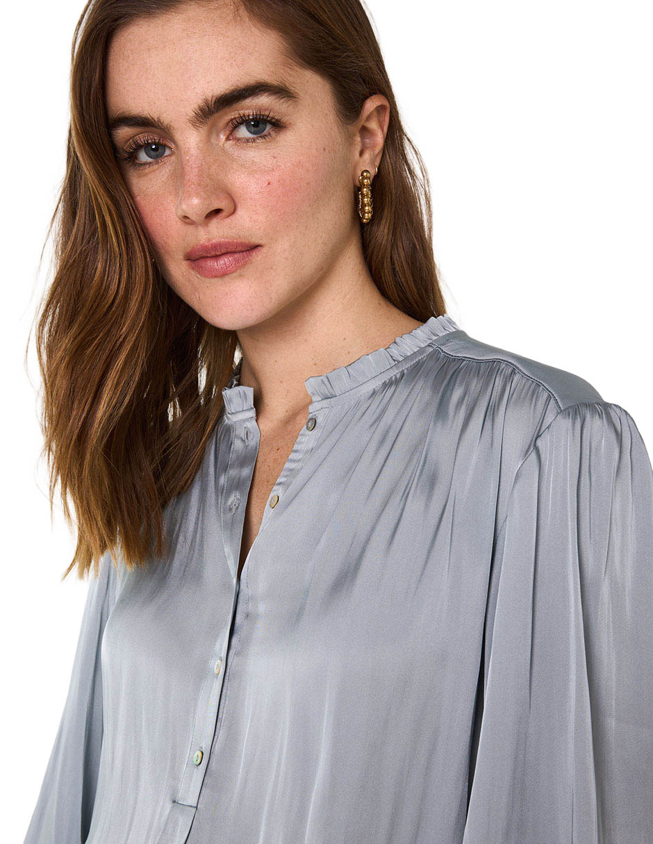 Blusa Maison 123 manga larga para mujer