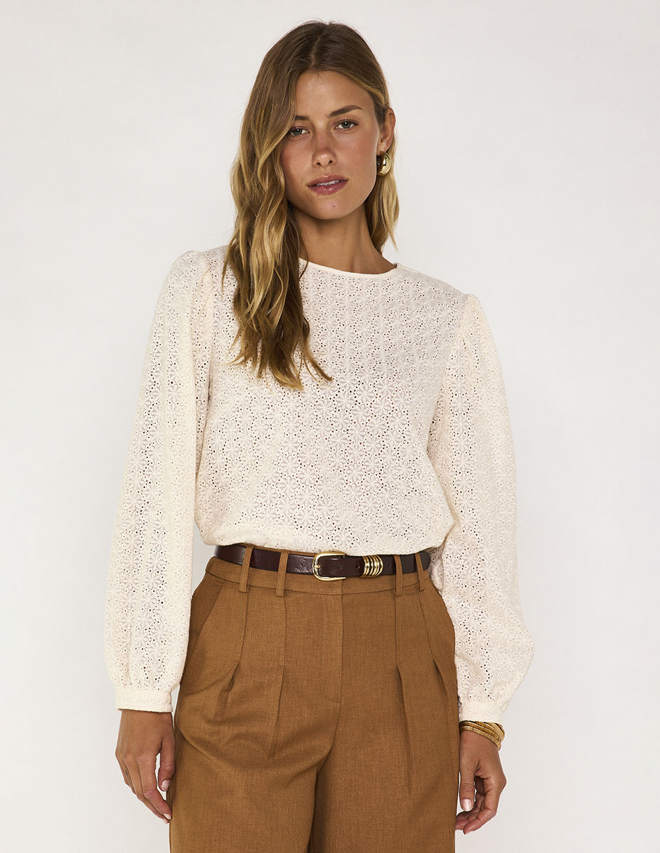Blusa manga al codo para mujer Blusa manga al codo para mujer