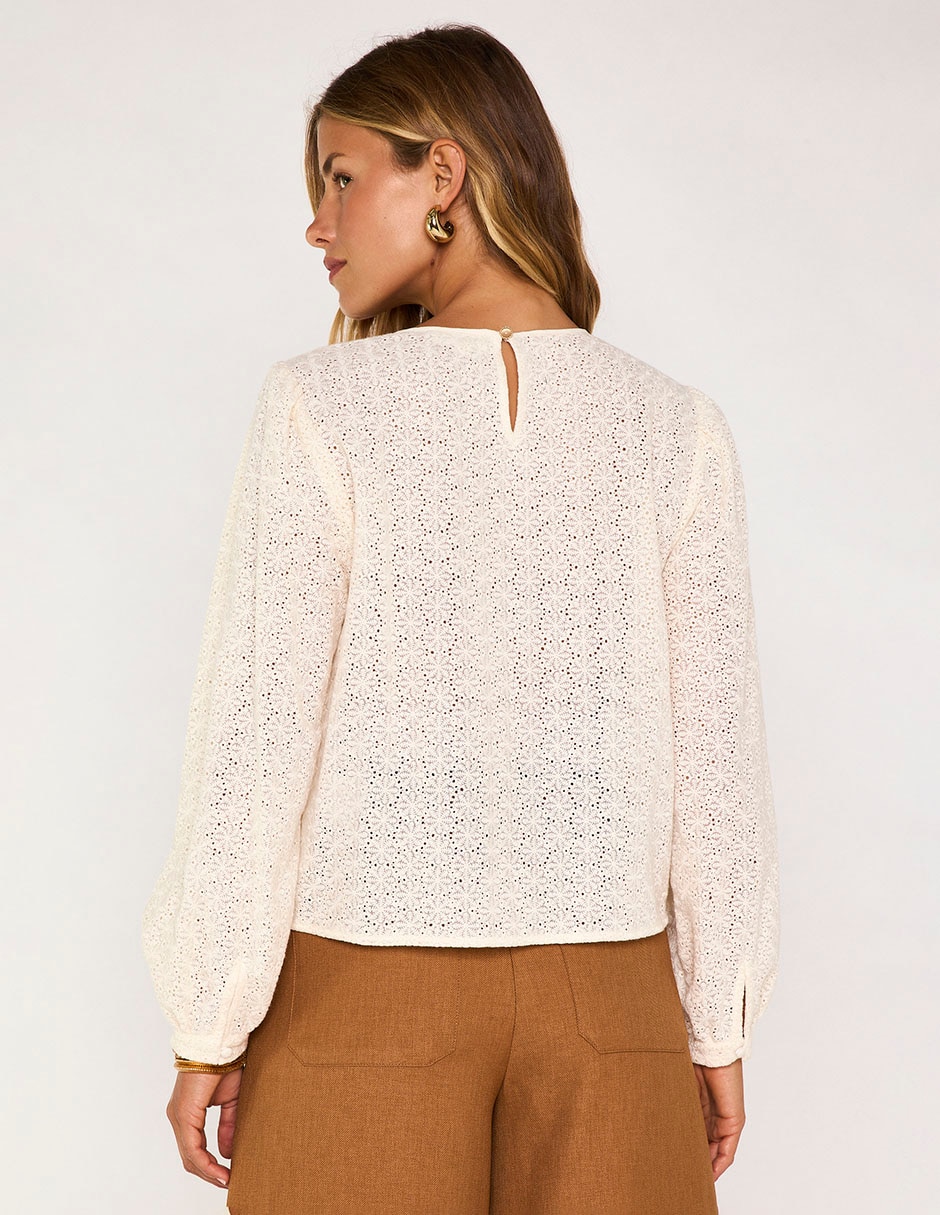 Blusa manga al codo para mujer 2