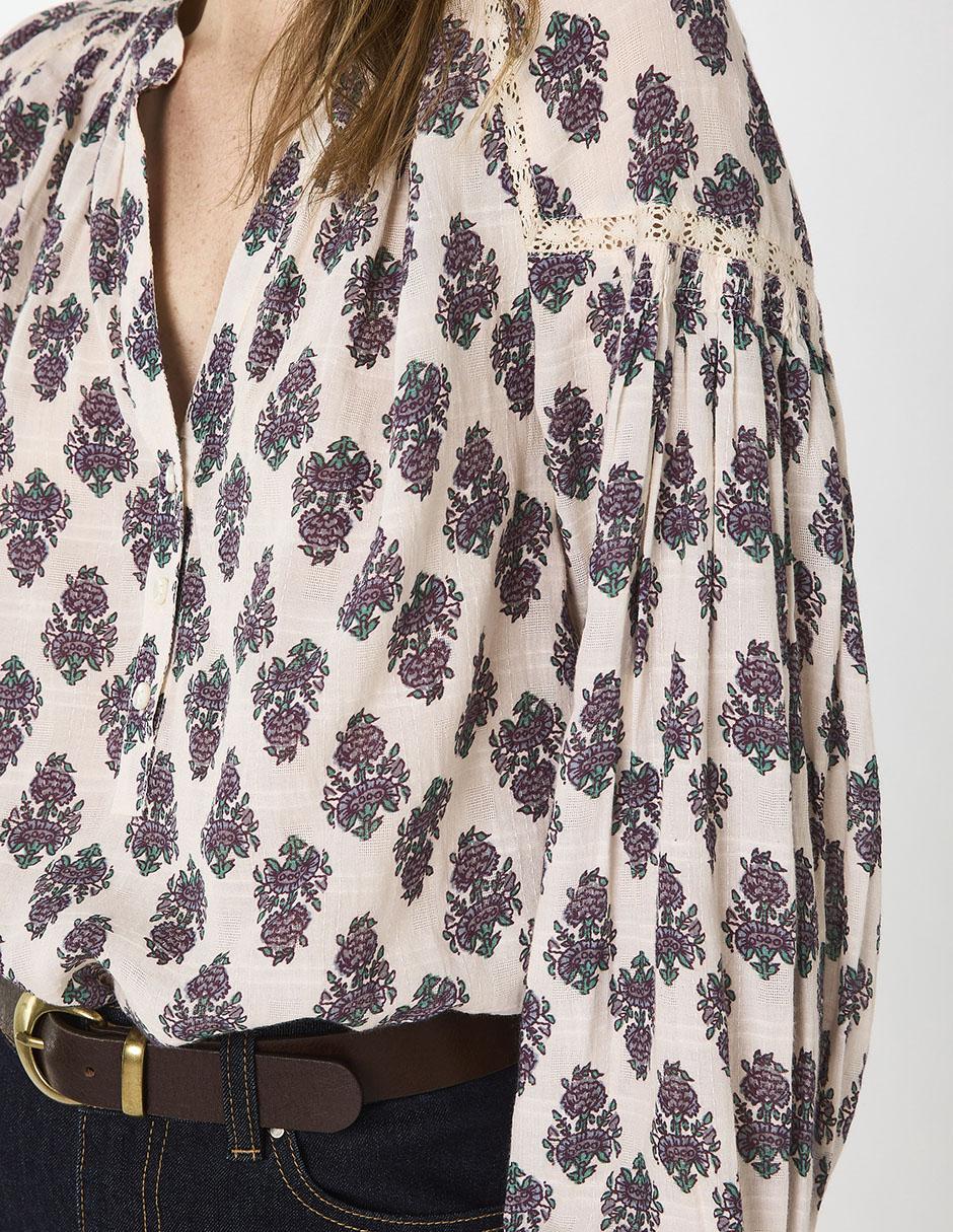 Blusa manga al codo para mujer 3