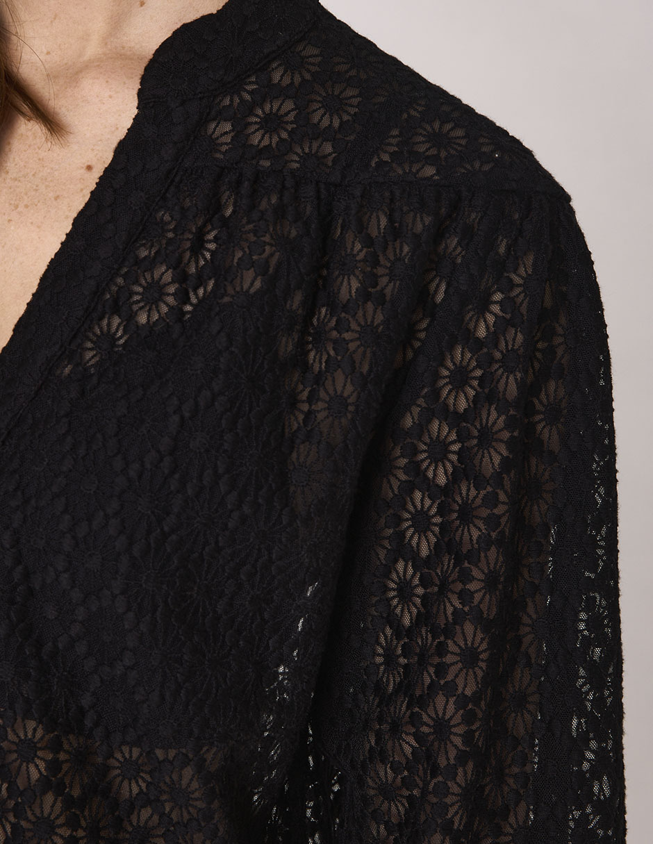 Blusa manga larga para mujer 8