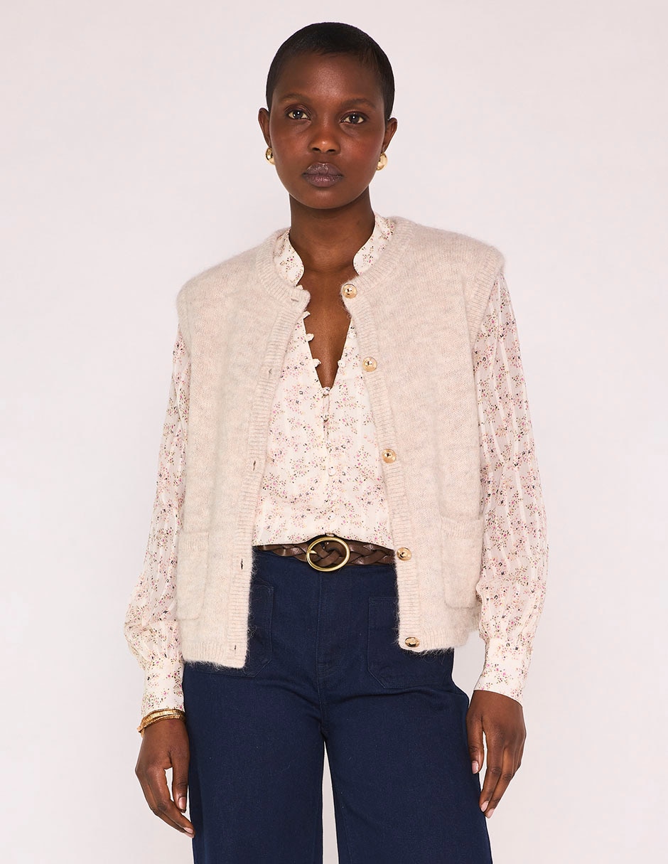 Blusa Adolfo Dominguez manga al codo para mujer