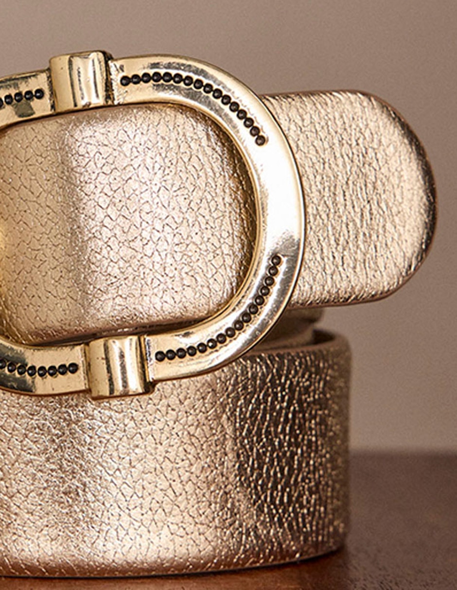 Cinturón de cuero para mujer