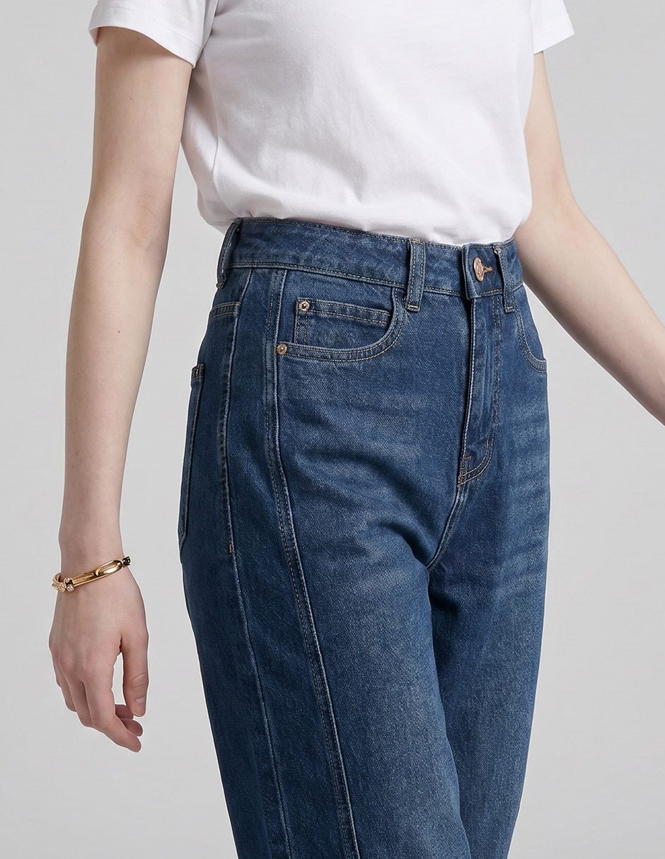 Jeans regular para mujer 2