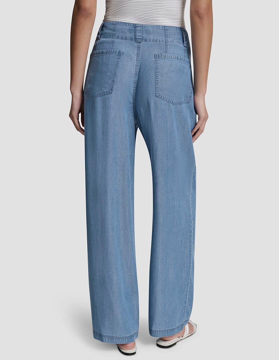 Pantalón carpenter wide leg para mujer 2