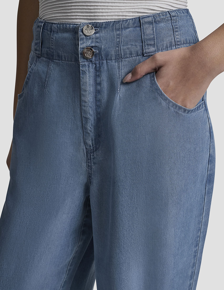 Pantalón carpenter wide leg para mujer 4