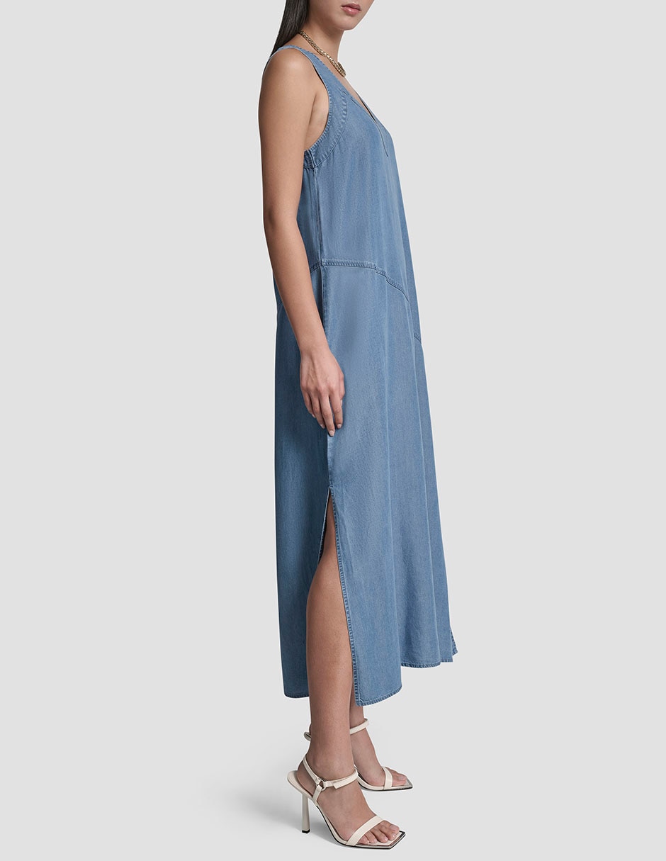 Vestido largo casual para mujer