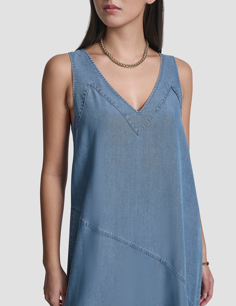 Vestido largo casual para mujer
