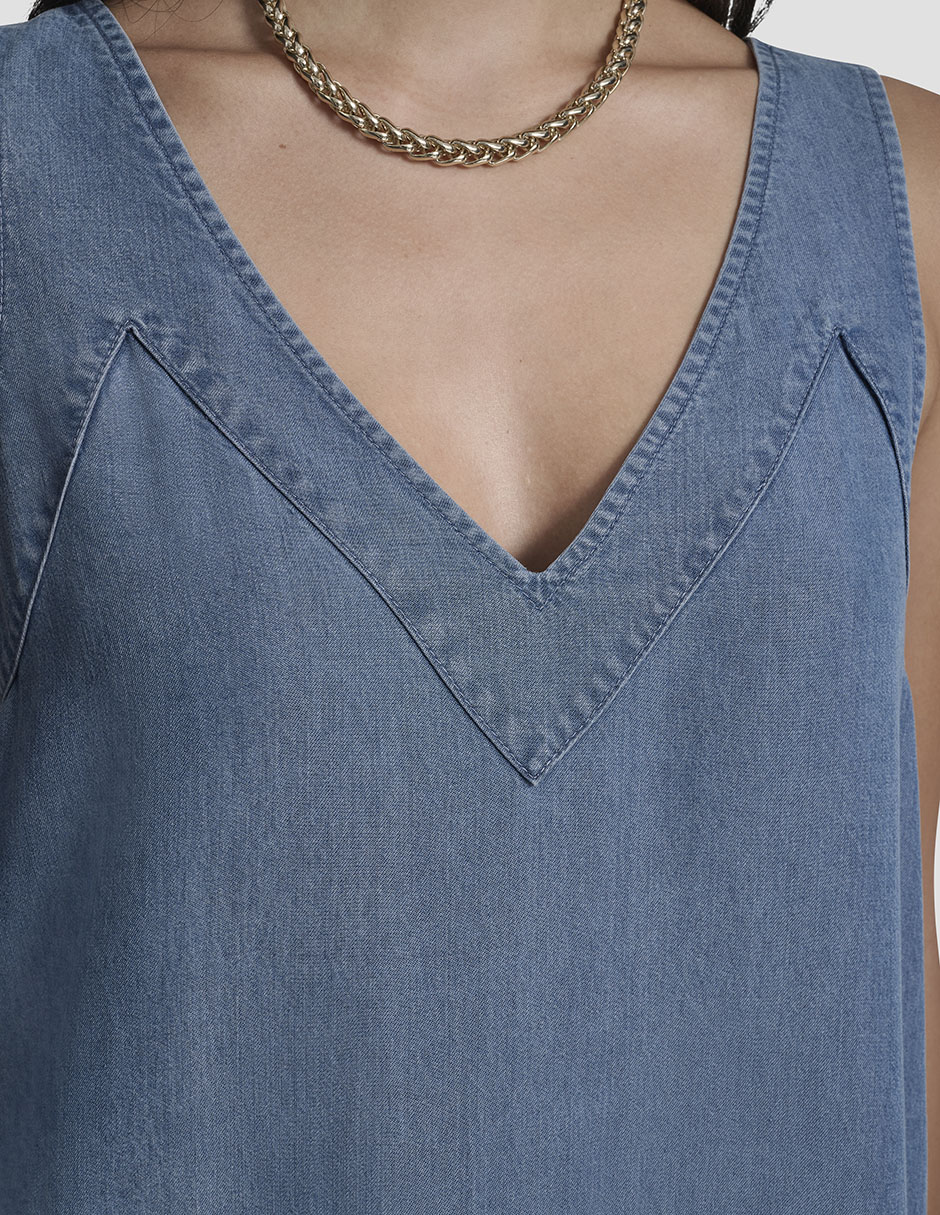 Vestido largo casual para mujer