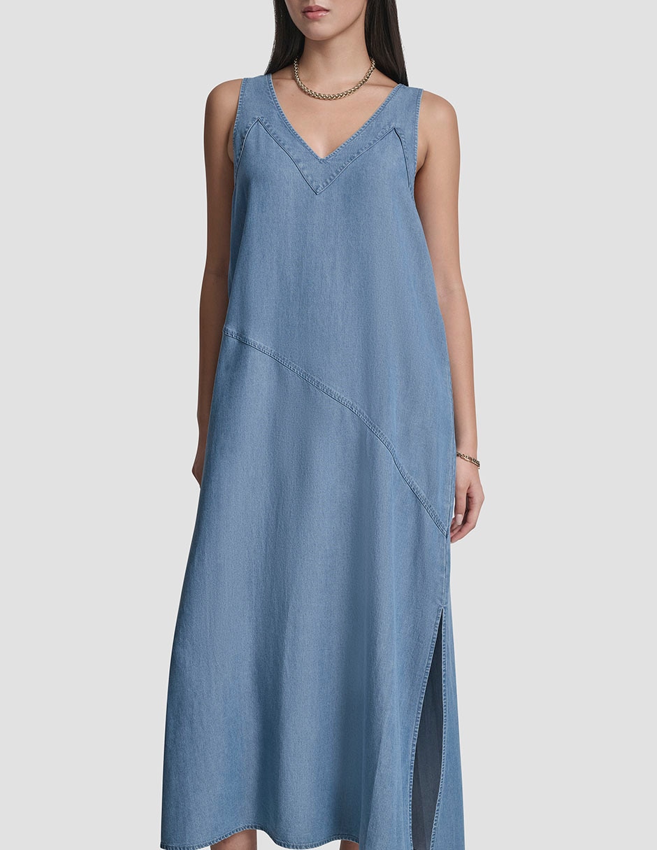 Vestido largo casual para mujer 6