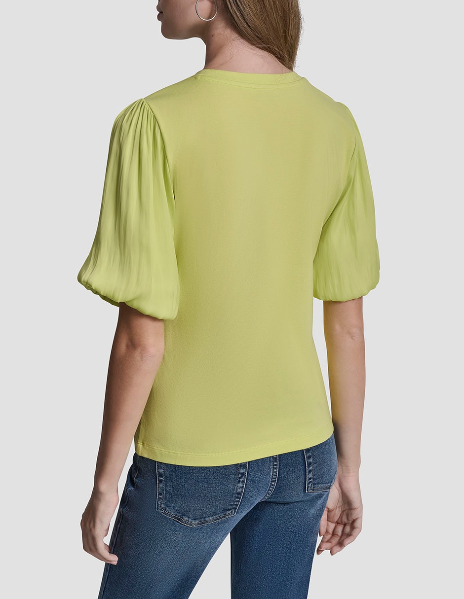 Blusa manga corta para mujer 7