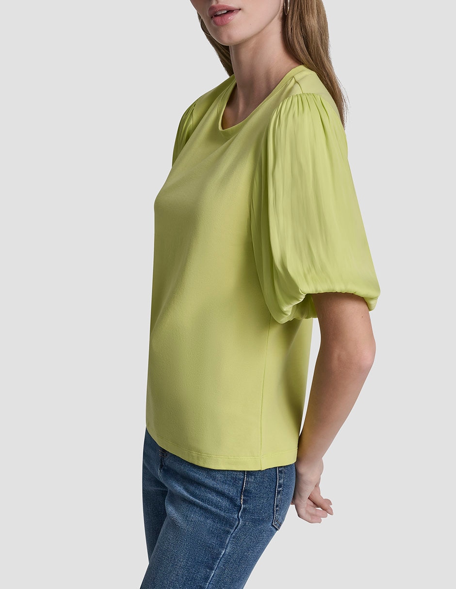 Blusa manga corta para mujer 8