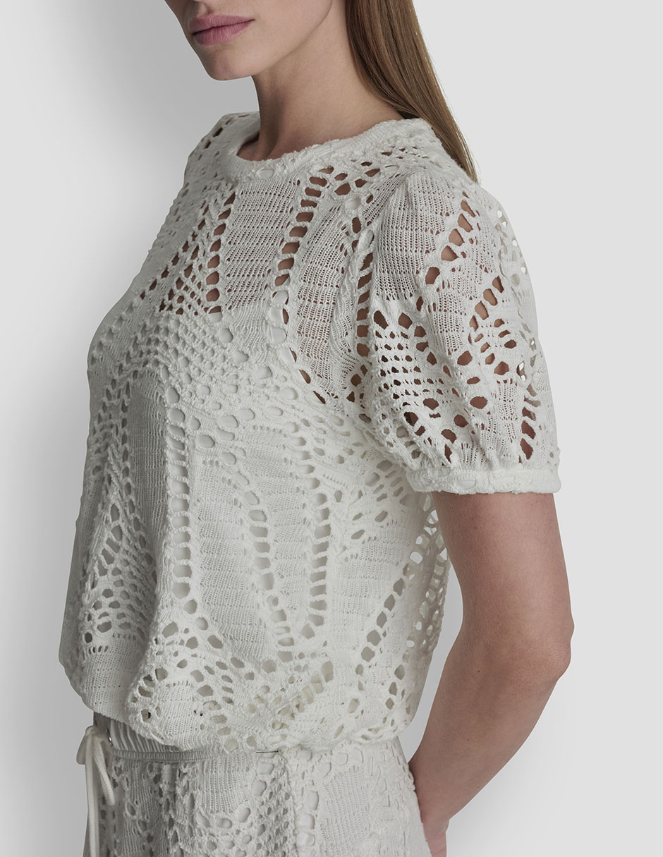 Blusa manga corta para mujer 3