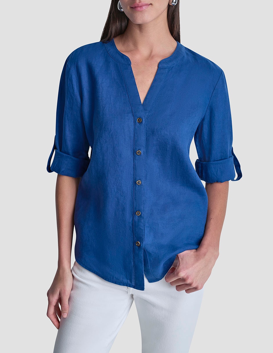 Blusa manga larga para mujer