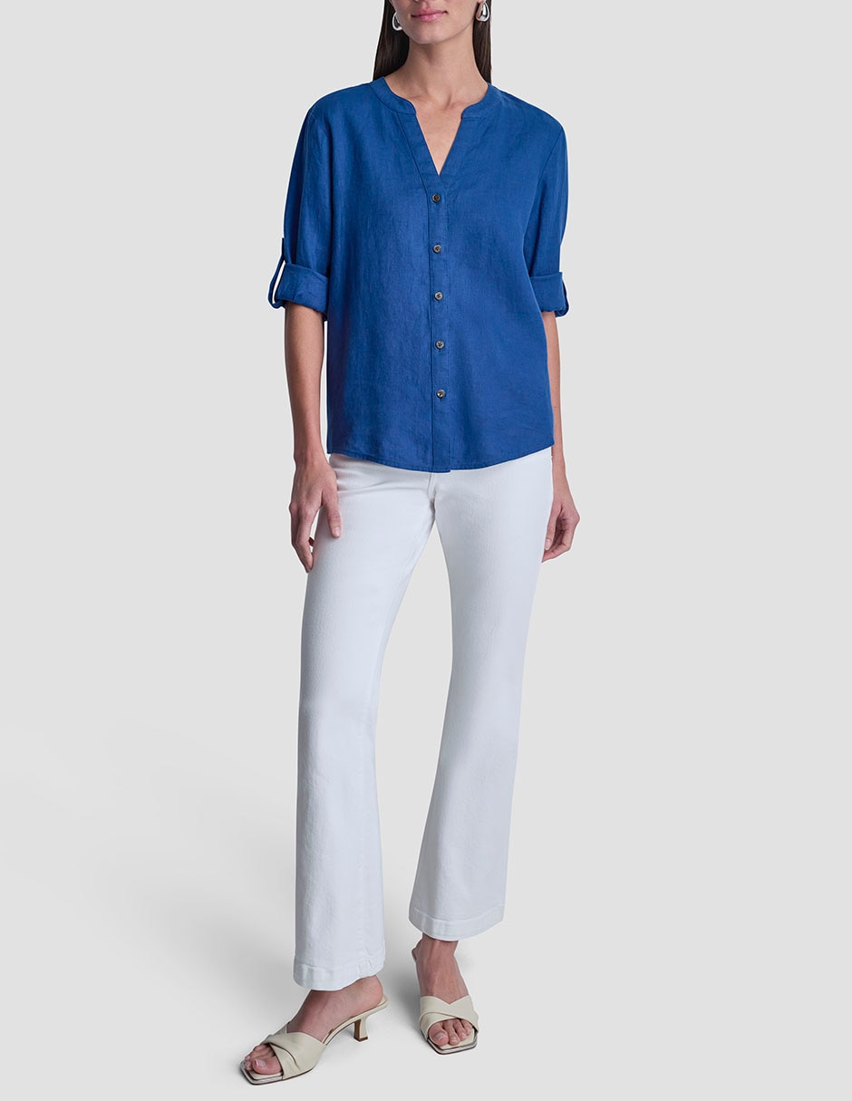 Blusa manga larga para mujer 7