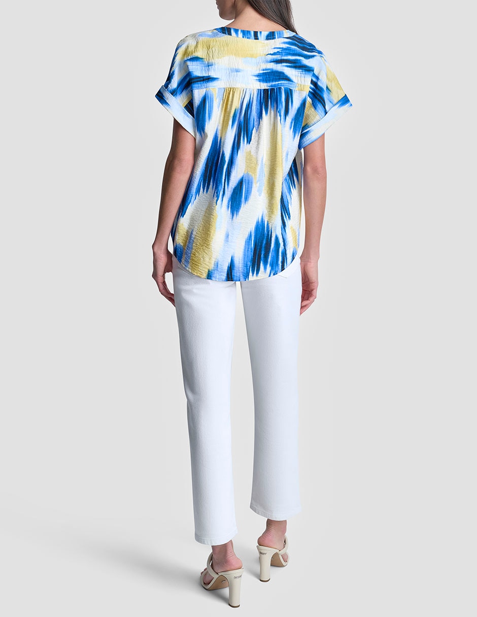 Blusa manga corta para mujer 2