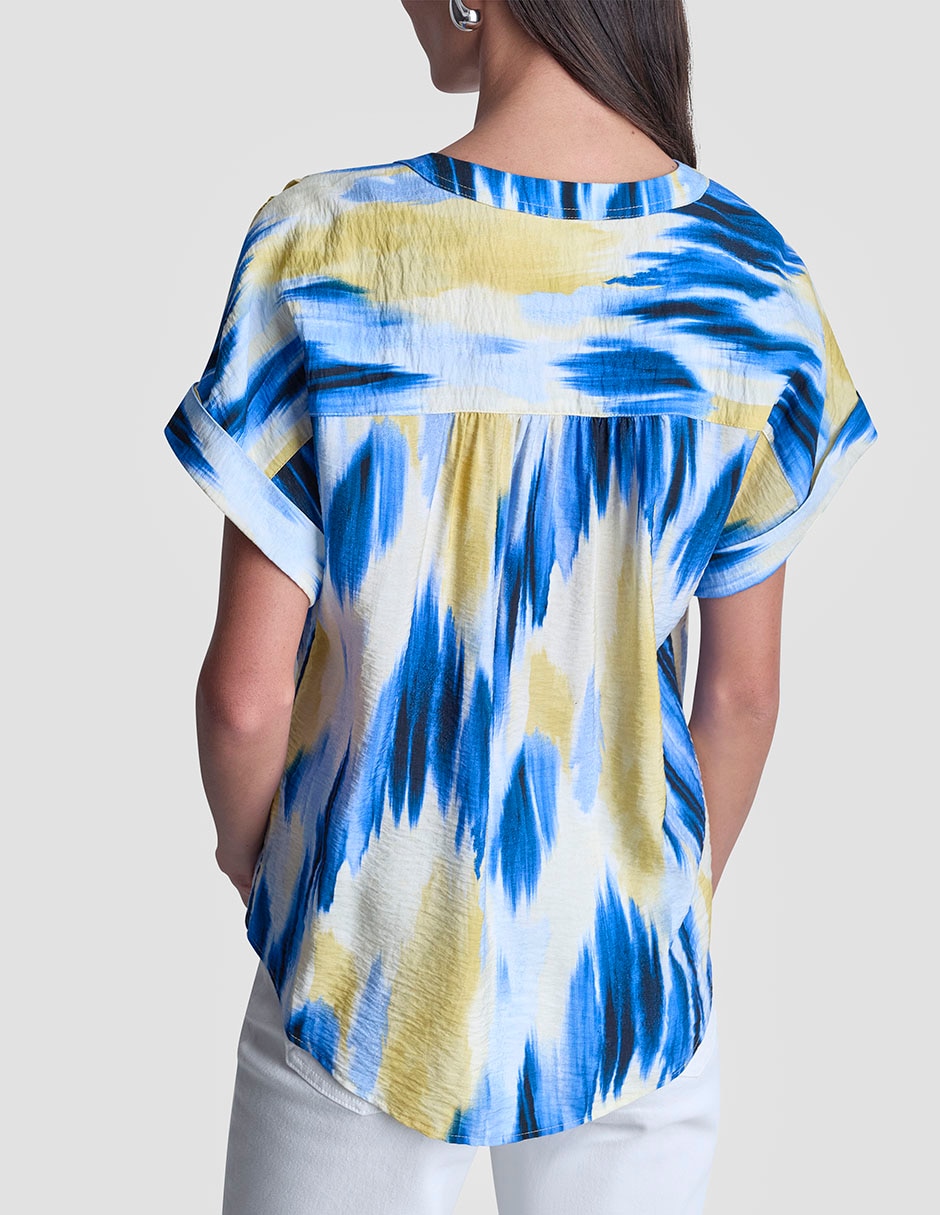 Blusa manga corta para mujer 3
