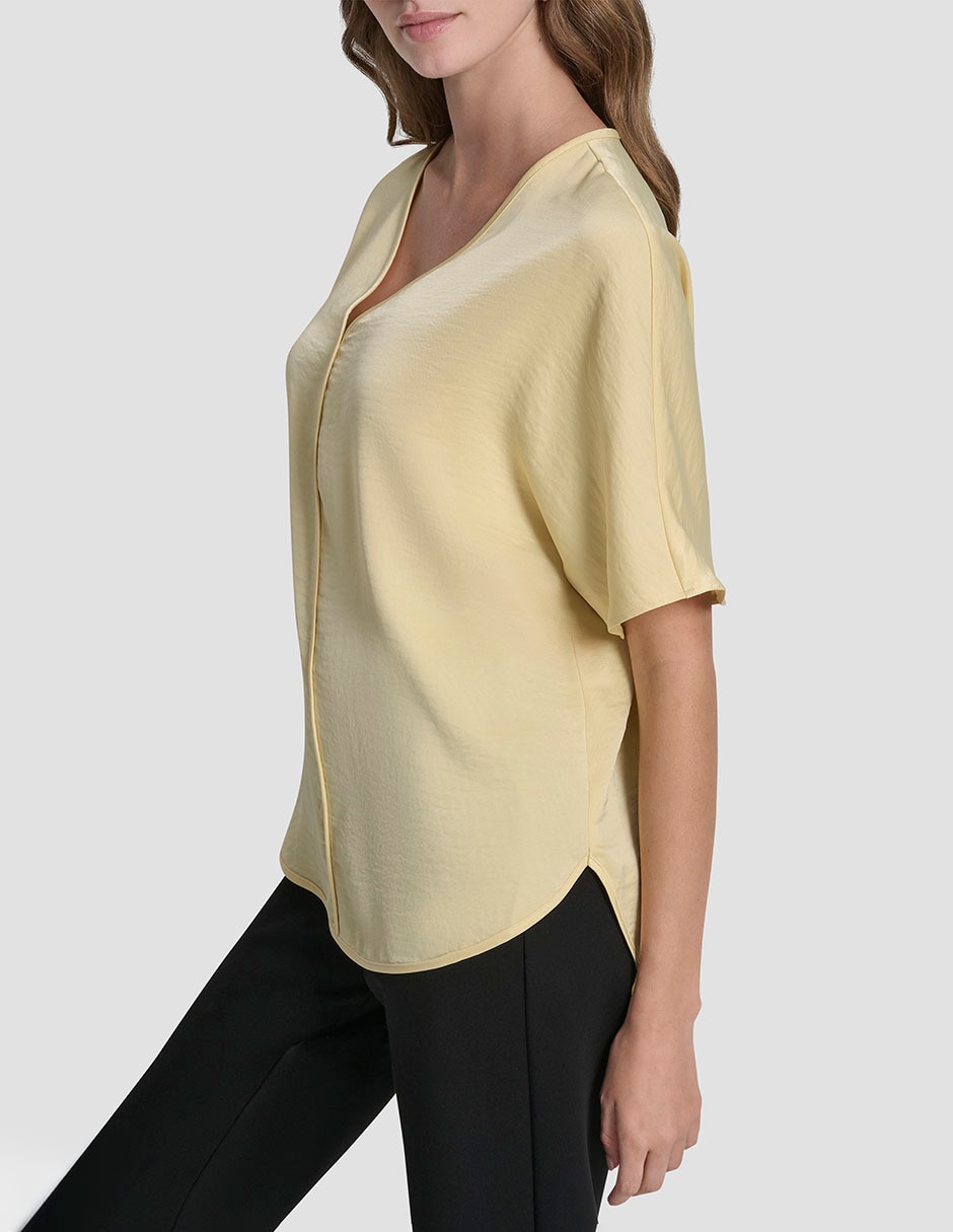 Blusa manga corta para mujer 6