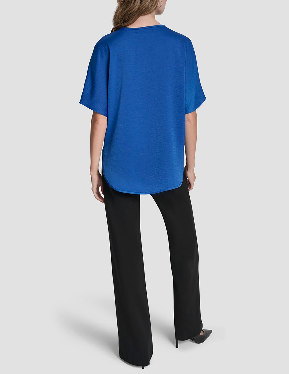 Blusa manga corta para mujer 3