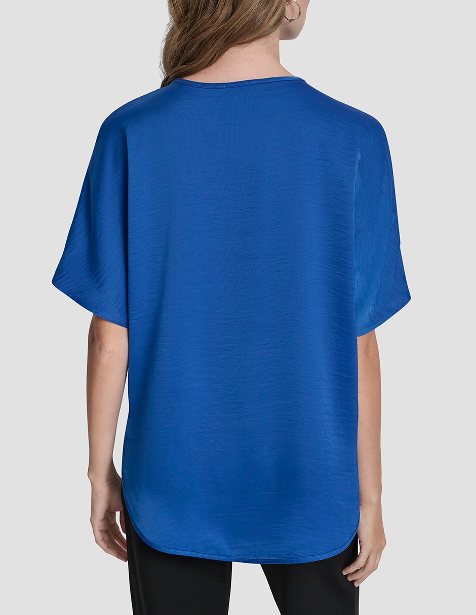Blusa manga corta para mujer 5