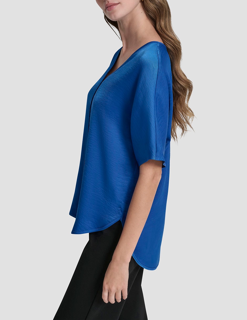 Blusa manga corta para mujer 6