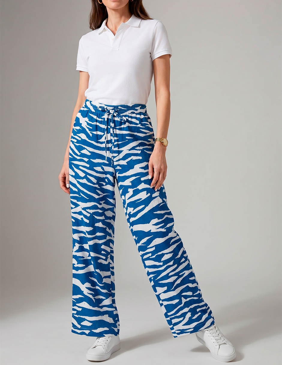 Pantalón regular regular para mujer
