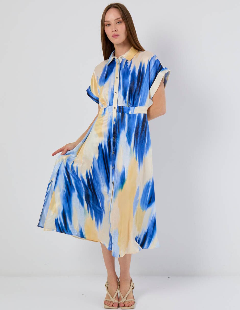 Vestido midi casual para mujer 1