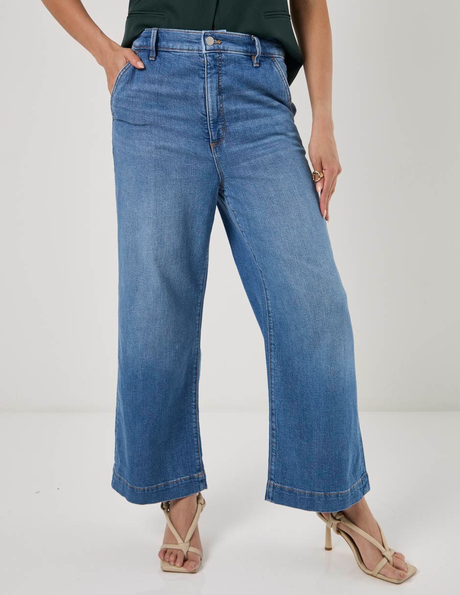 Jeans regular para mujer