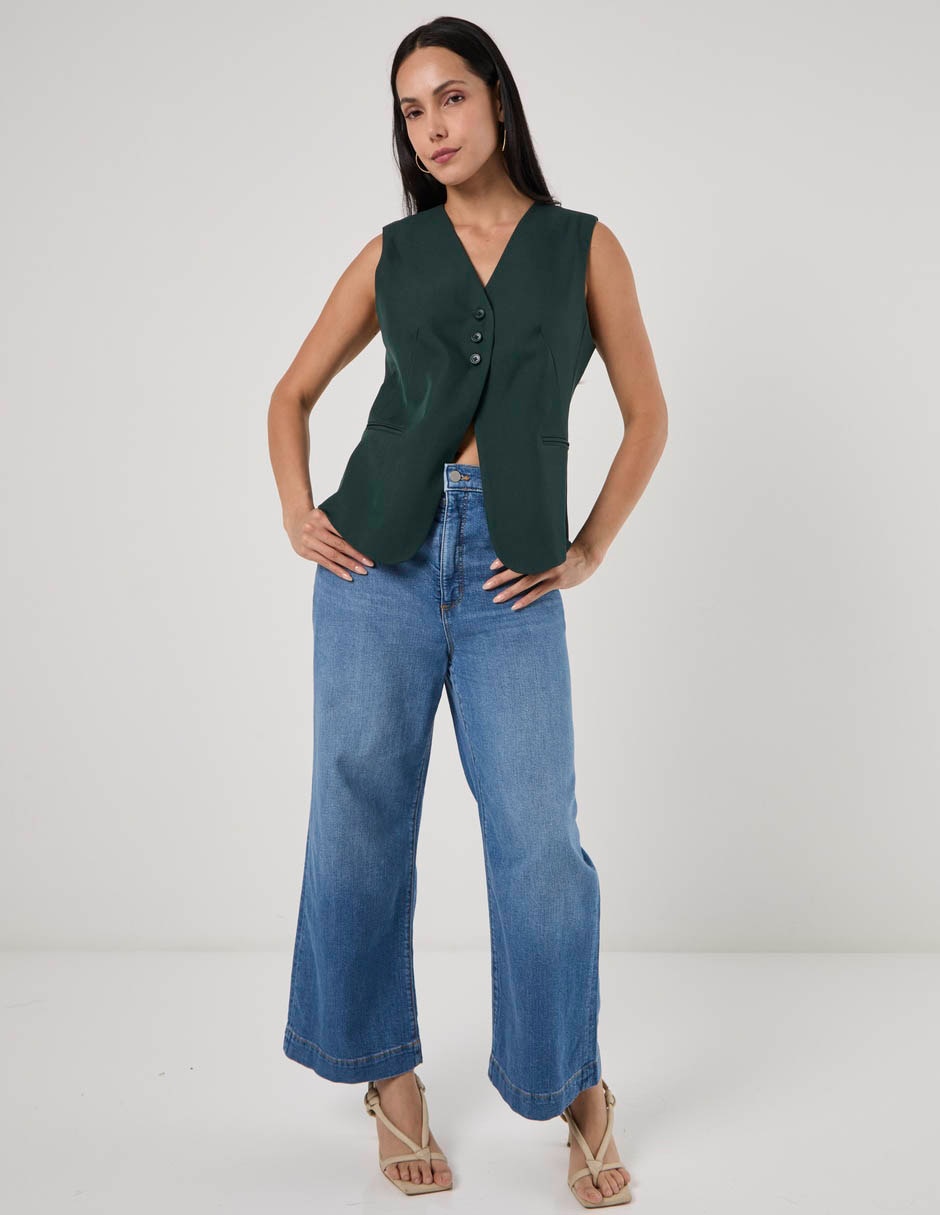 Jeans regular para mujer 5