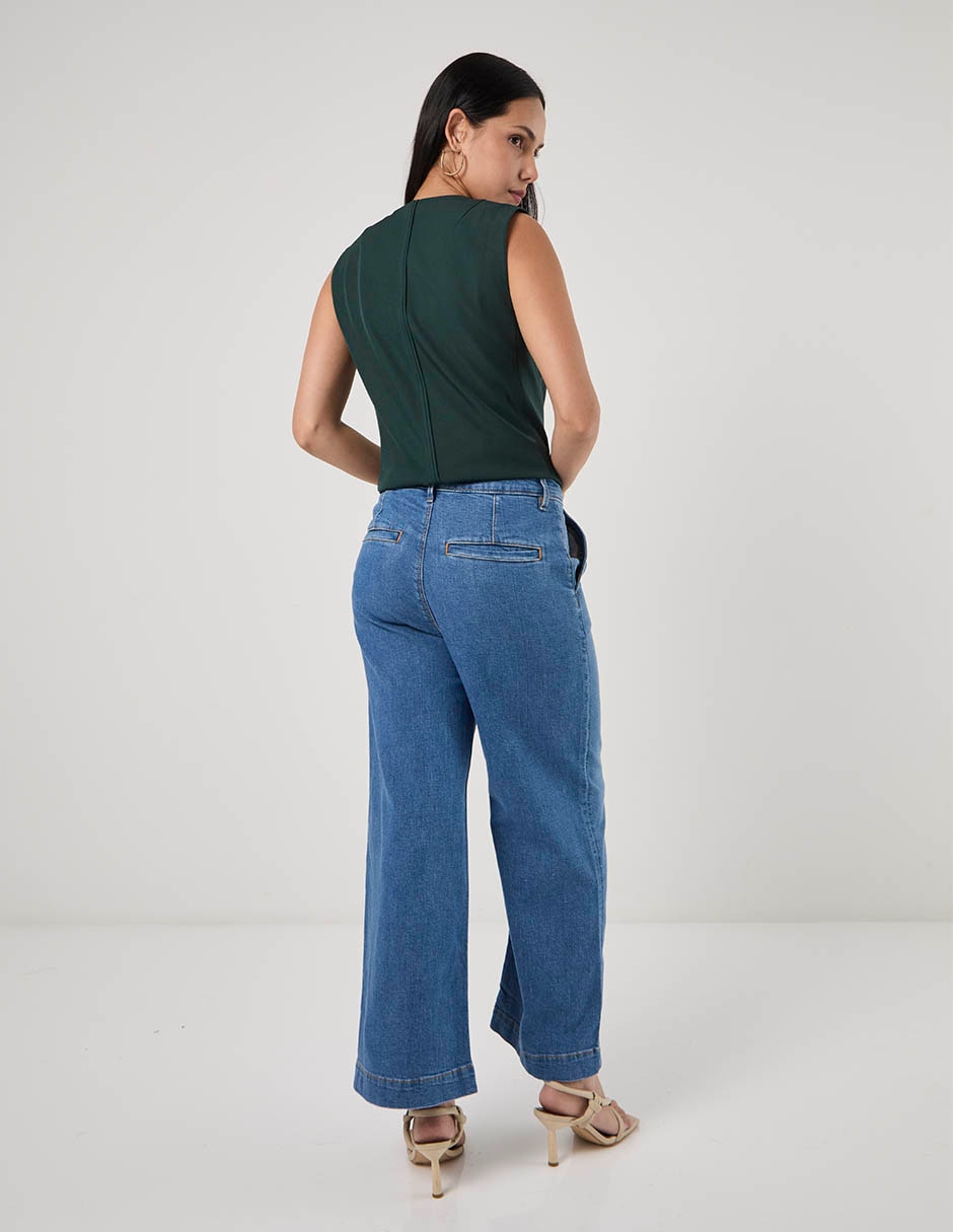 Jeans regular para mujer 6