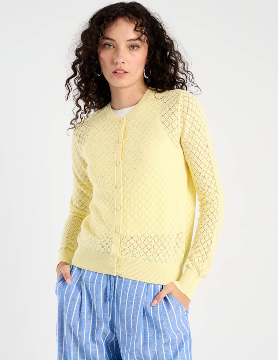Suéter cuello redondo para mujer Suéter cuello redondo para mujer
