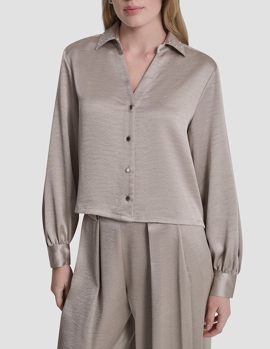 Blusa manga larga para mujer 1