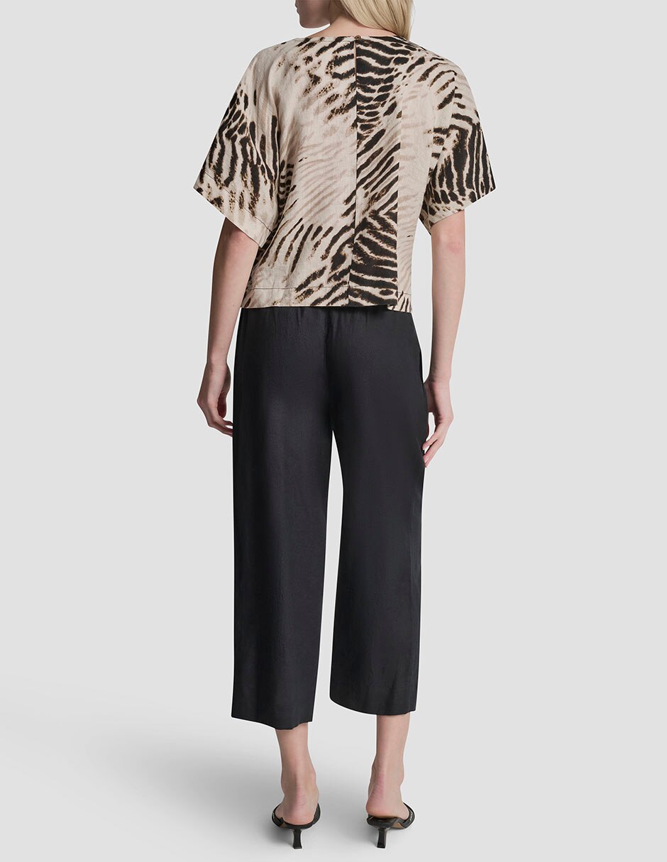 Blusa manga corta para mujer 7