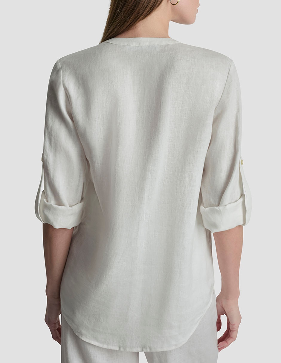 Blusa manga larga para mujer 7