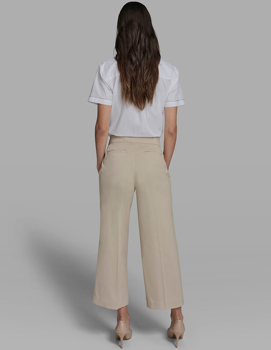 Pantalón capri amplio para mujer 6