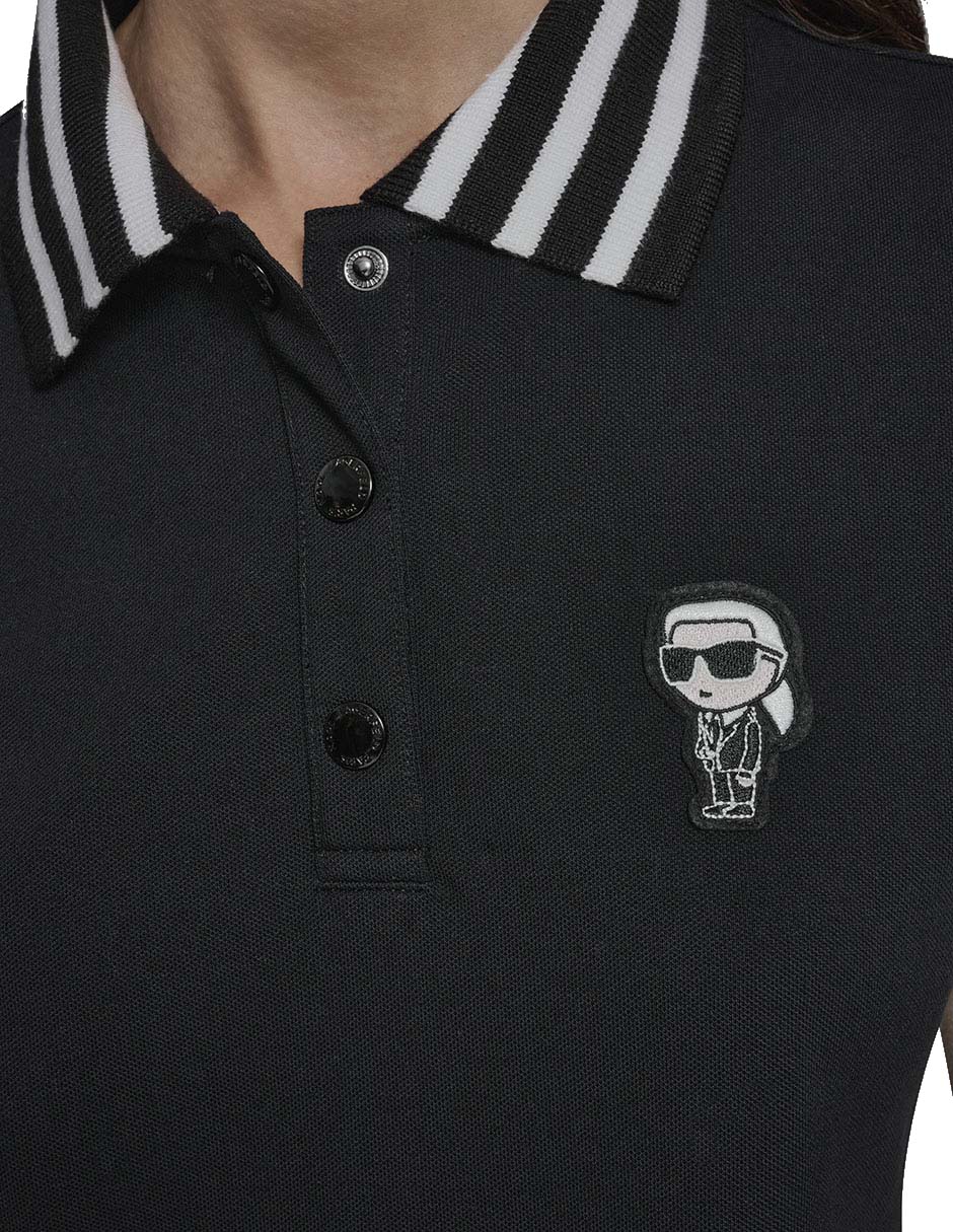 Vestido corto casual Karl Lagerfeld Paris para mujer
