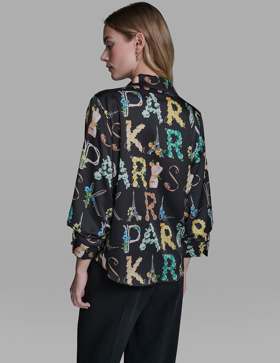 Blusa manga 3/4 para mujer 5