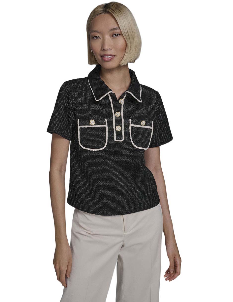 Blusa manga corta para mujer 1