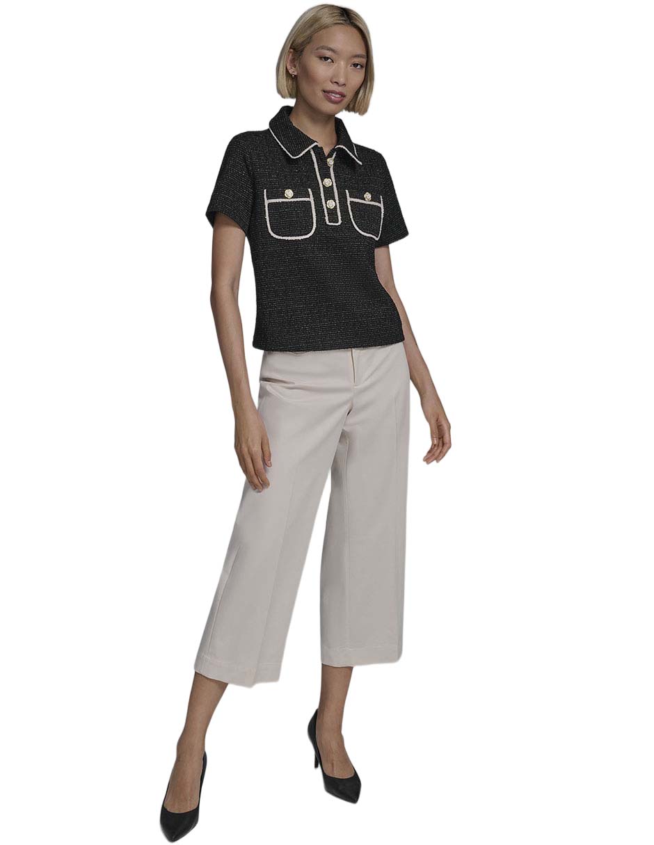 Blusa manga corta para mujer 11