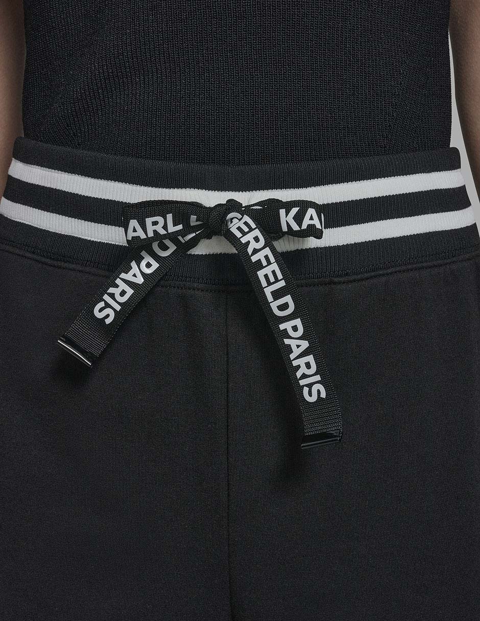 Pants slim con jareta para mujer 4
