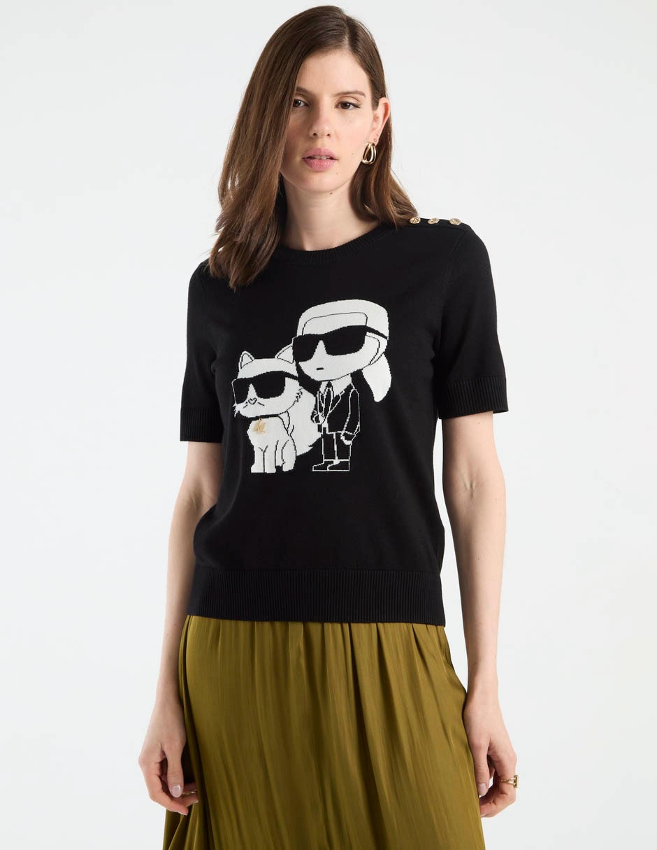 Blusa manga corta para mujer 2