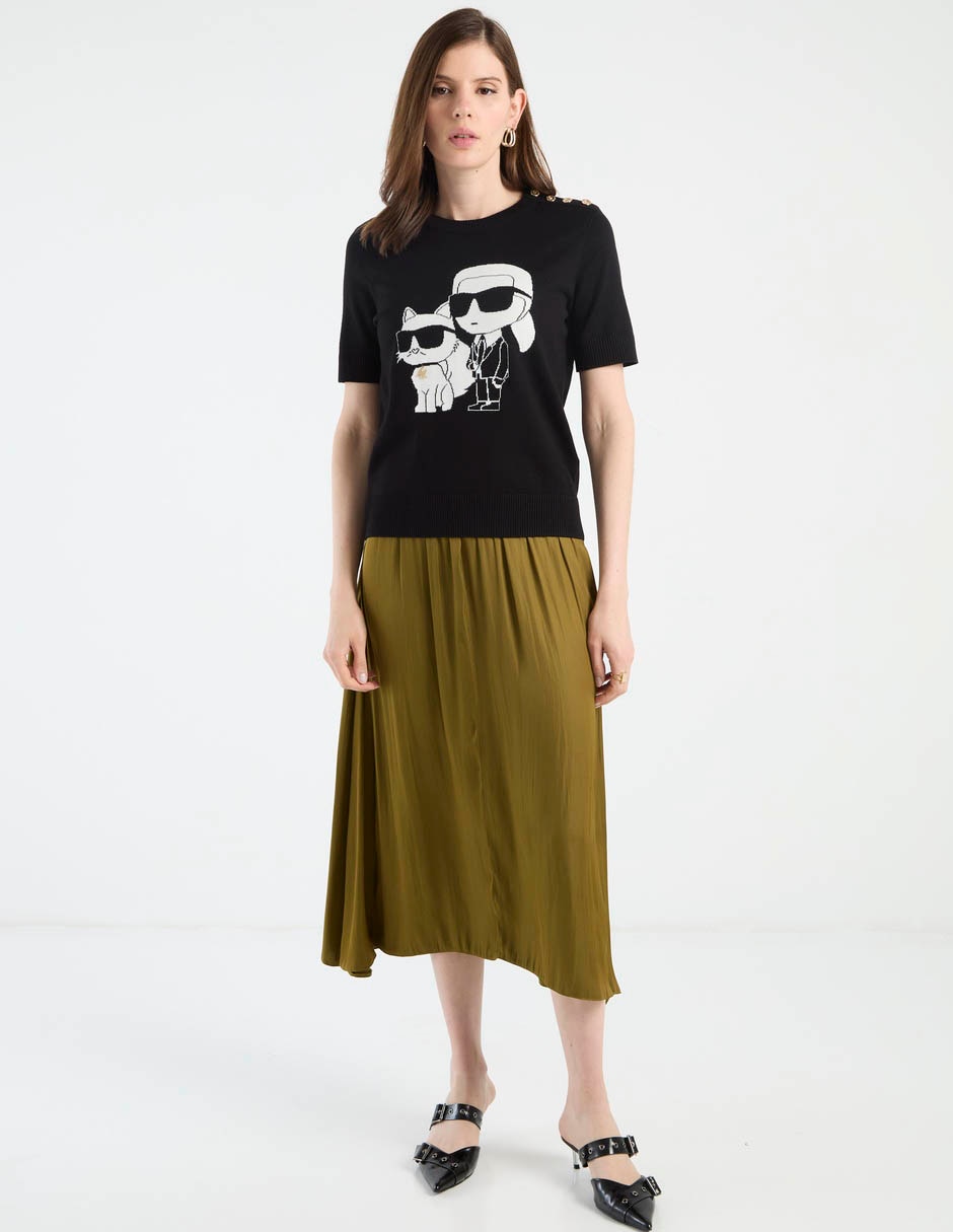 Blusa manga corta para mujer 3