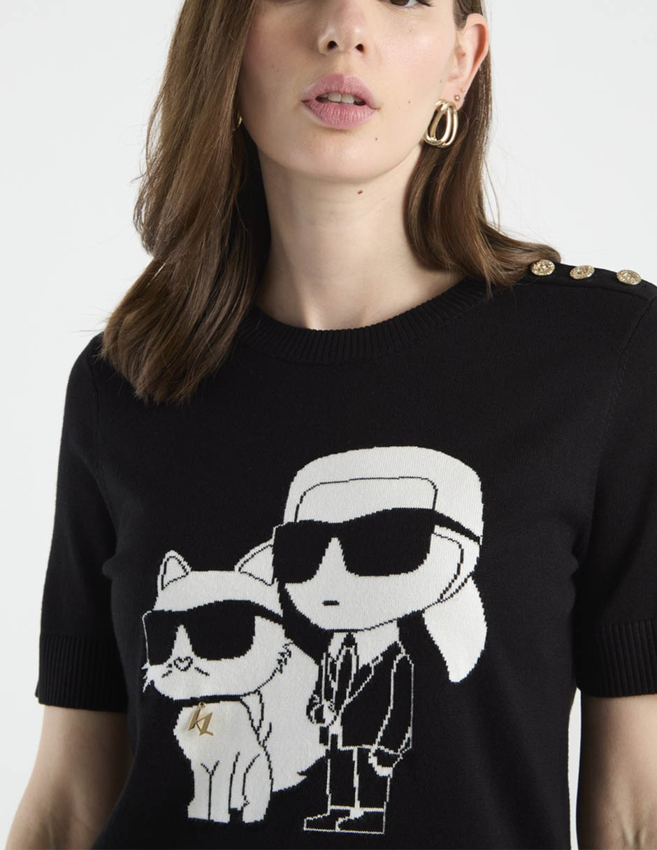 Blusa manga corta para mujer 4