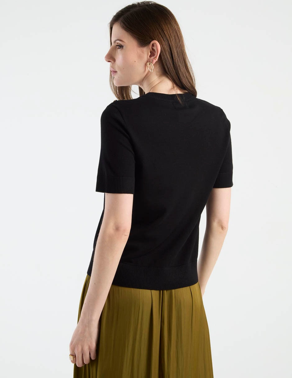 Blusa manga corta para mujer 6