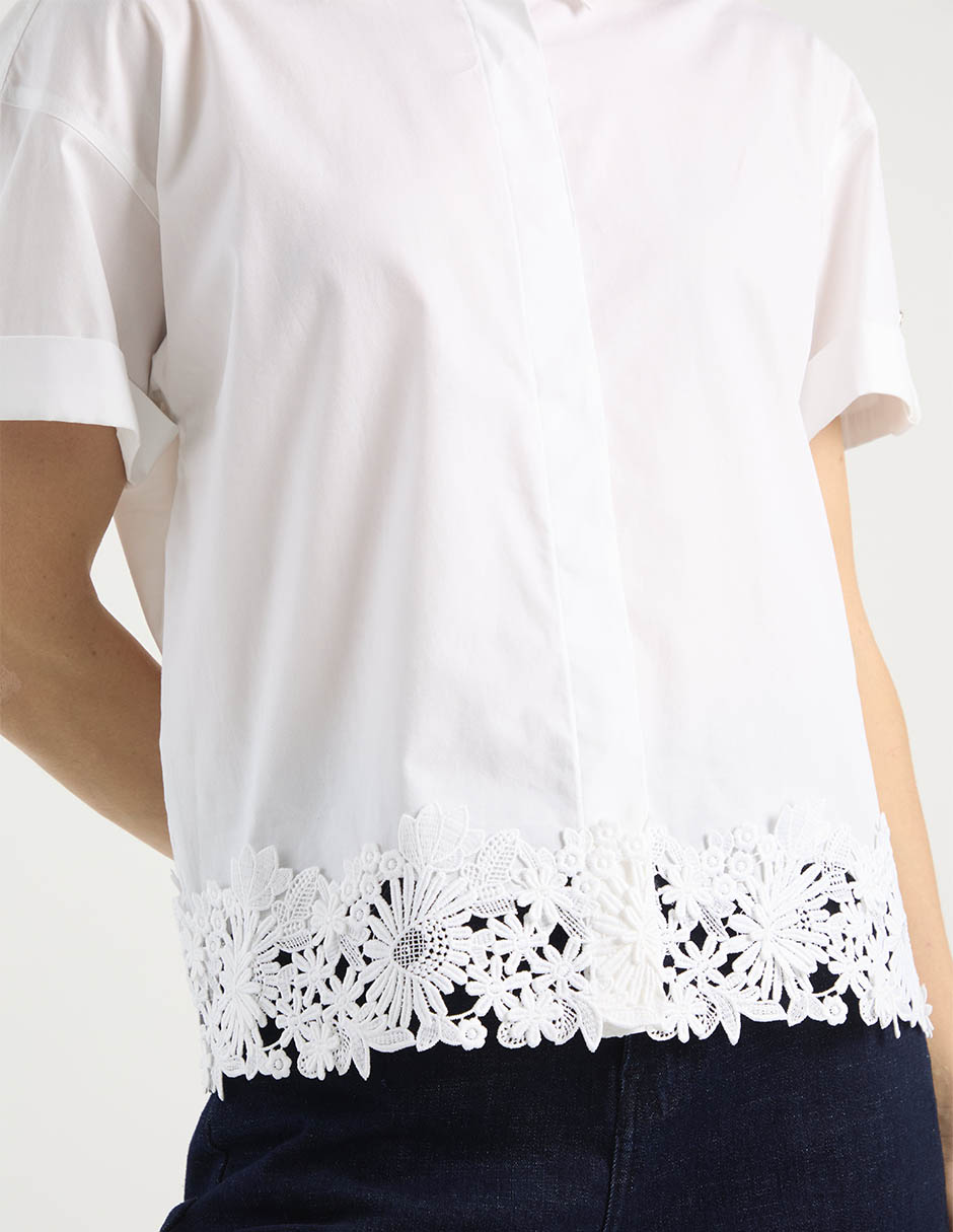 Blusa spring 26 "manga" corta "para mujer" 5