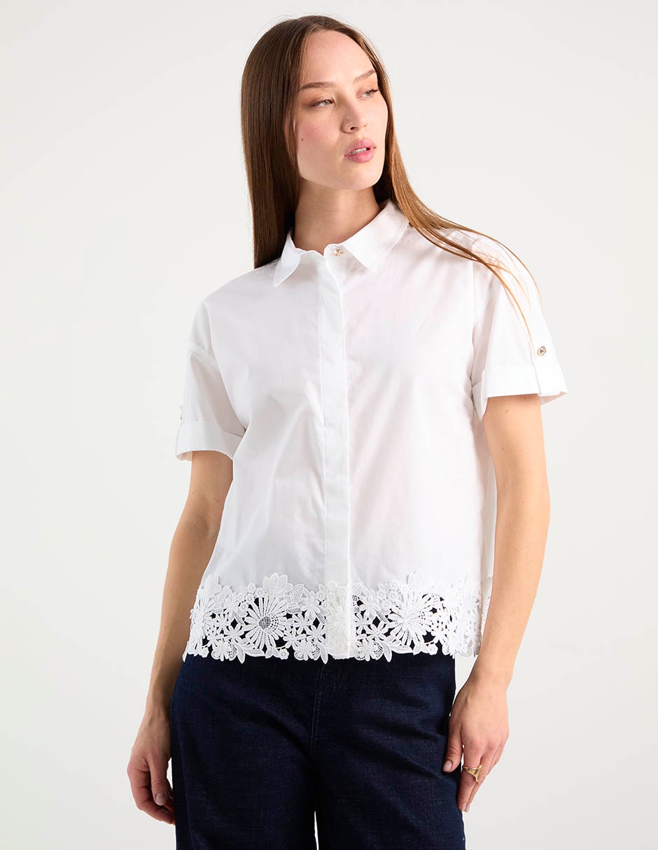 Blusa spring 26 'manga' corta 'para mujer'